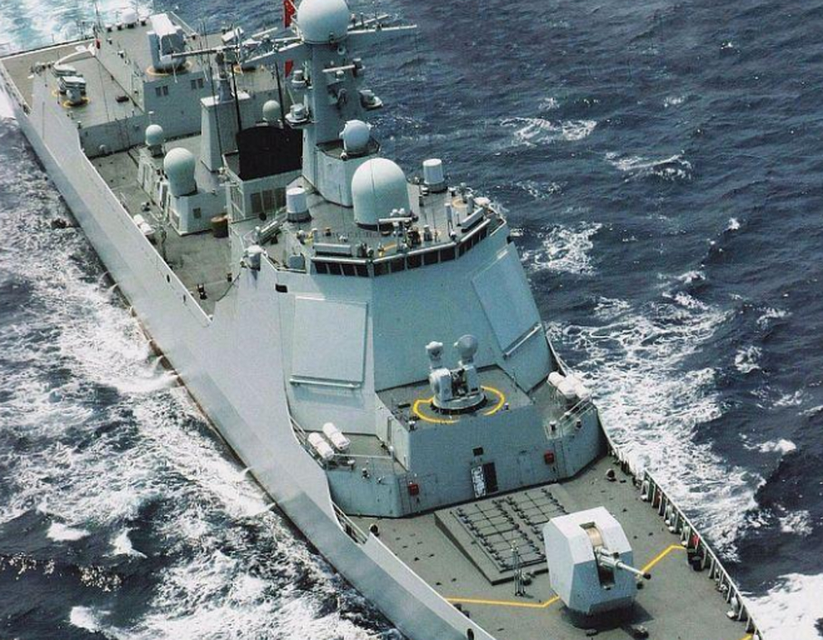 揭秘中国海军的利器，052D型导弹驱逐舰装备万发炮，揭秘中国海军利器，052D型导弹驱逐舰的万发炮装备