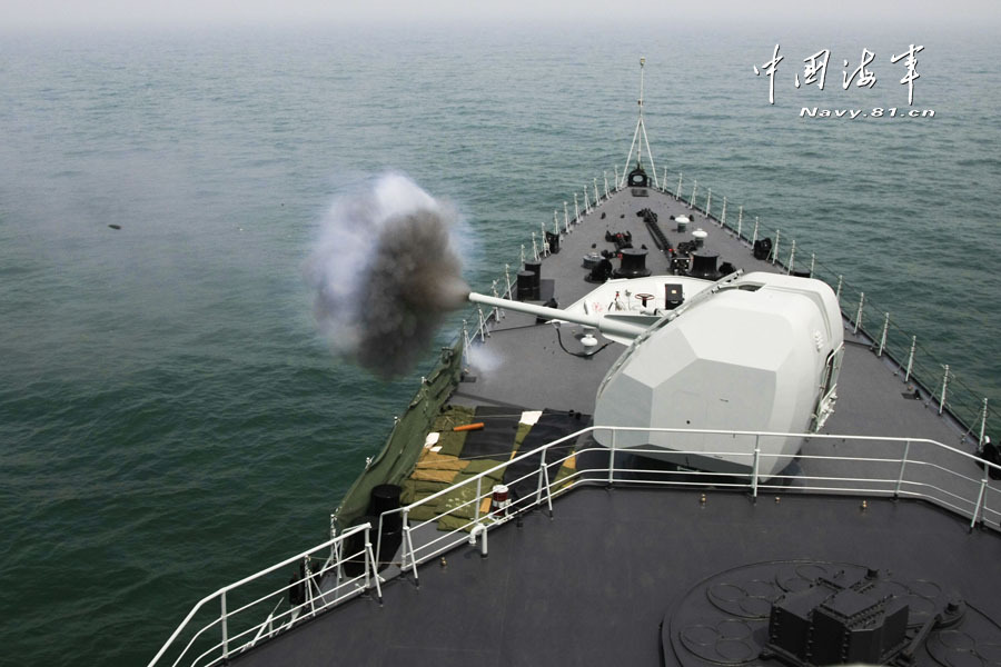 石家庄号导弹驱逐舰升级,技术革新与海军力量提升的双重奏,石家庄号导弹驱逐舰升级,技术革新助力海军力量双重提升