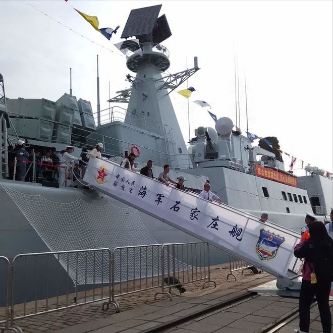 石家庄号导弹驱逐舰升级,技术革新与海军力量提升的双重奏,石家庄号导弹驱逐舰升级,技术革新助力海军力量双重提升