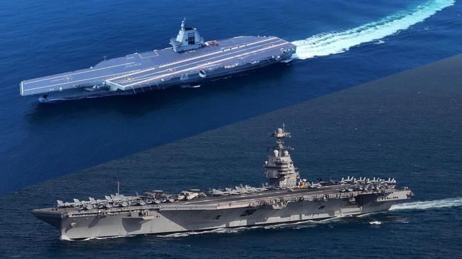 尼米兹级与福建舰,两大舰船的规模对比,尼米兹级与福建舰规模对比,两大舰船实力解析