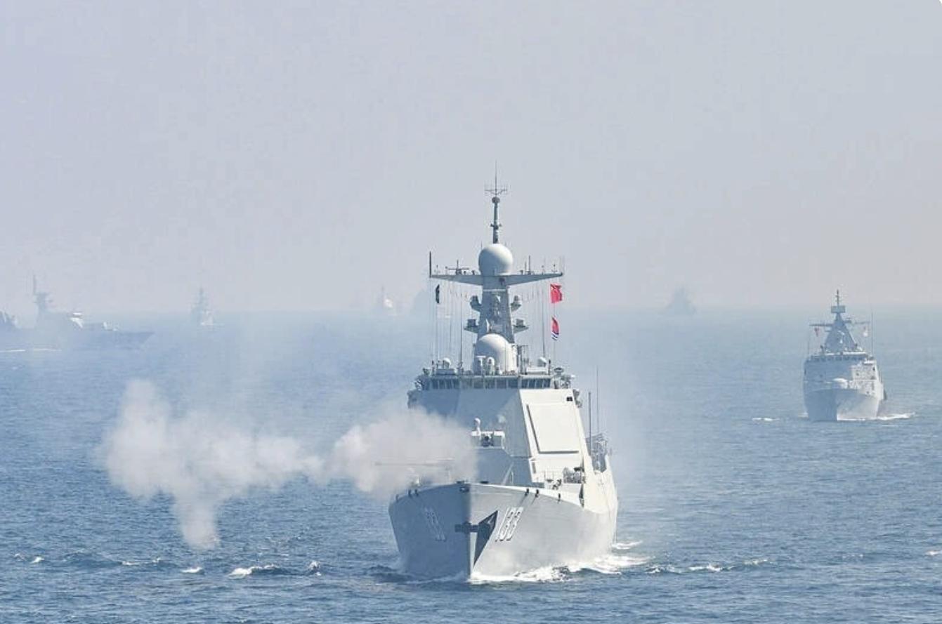 解放军无预警在台海演练，展示捍卫国家主权之决心，解放军在台海无预警演练，坚定捍卫国家主权决心