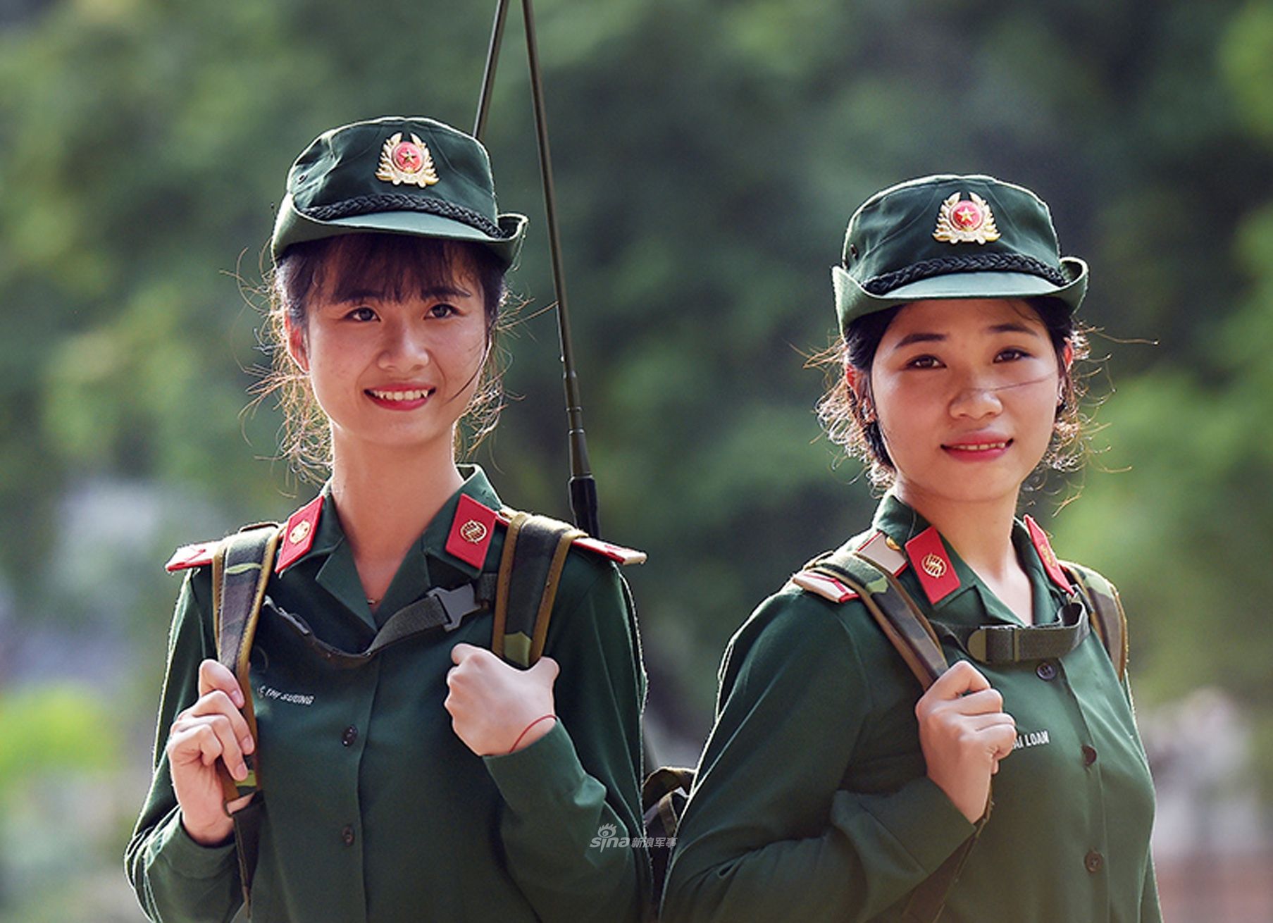 越南兵与中国女兵，一段特殊的历史交汇，越南兵与中国女兵，特殊历史背景下的交汇点