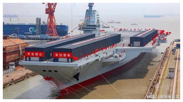 中国第四艘航空母舰建造进度,稳步前行,展现大国力量,中国第四艘航空母舰建造进度稳健,展现大国力量风采