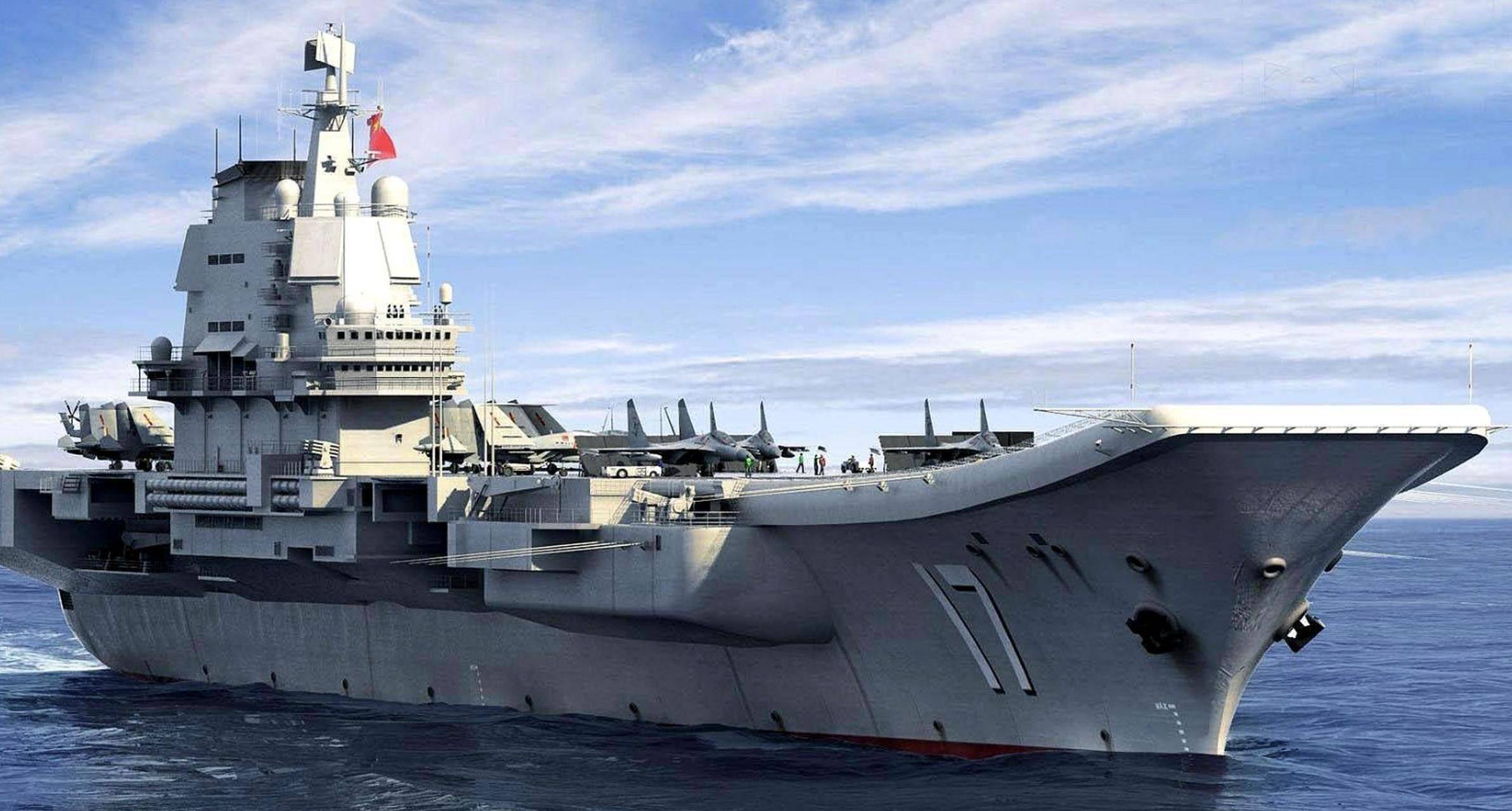 中国三种航母的壮丽画卷，中国三种航母的辉煌壮丽画卷