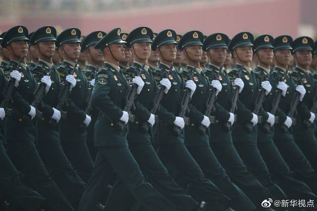 大阅兵的方阵告诉我，大阅兵中的震撼方阵