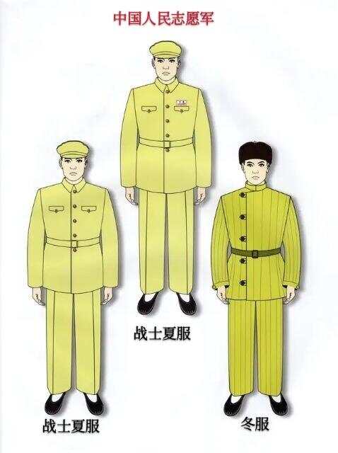 中国人民志愿军服装，历史的印记，时代的记忆，中国人民志愿军服装，历史的印记，时代的记忆珍藏