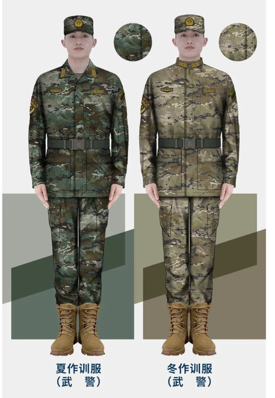 探索未来，全新的21式武警服装，探索未来，全新21式武警服装亮相