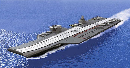 中国004航母设计图,探索未来海疆的力量之源,中国004航母设计图揭秘,探索未来海疆的强悍力量之源