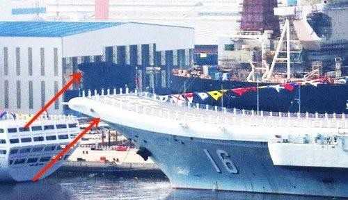 国产航母分段合拢，中国海军新时代的里程碑，国产航母分段合拢，中国海军新时代的里程碑