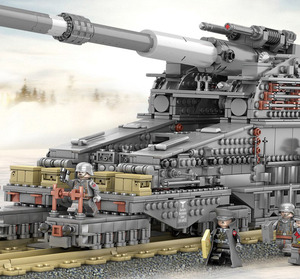 古斯塔夫巨炮乐高模型,历史与工艺的完美结合,古斯塔夫巨炮乐高模型,历史与工艺的巅峰之作