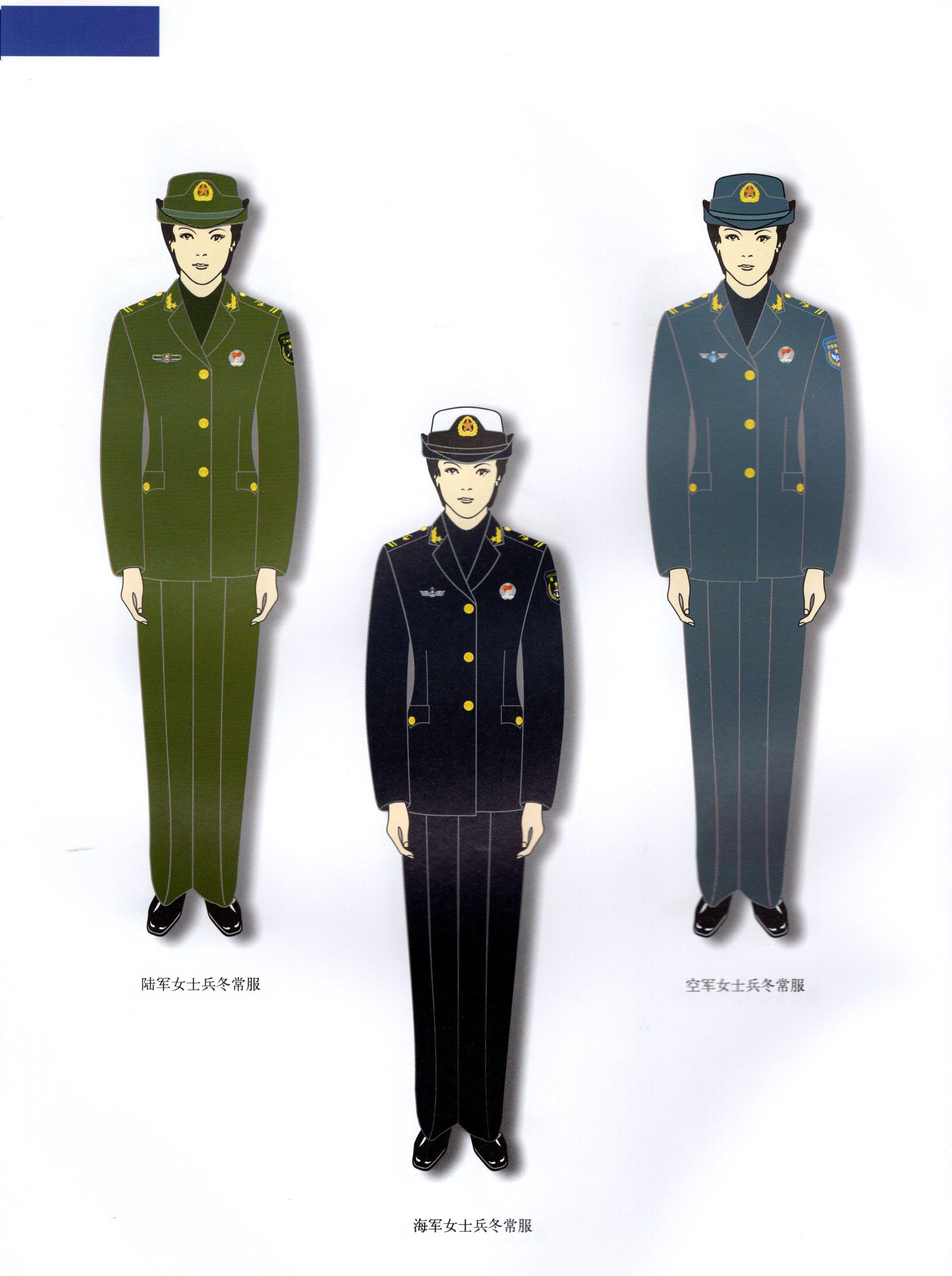 探索中国军队的新风貌，07式军服装图片，中国军队新风貌揭秘，07式军服装展示图片