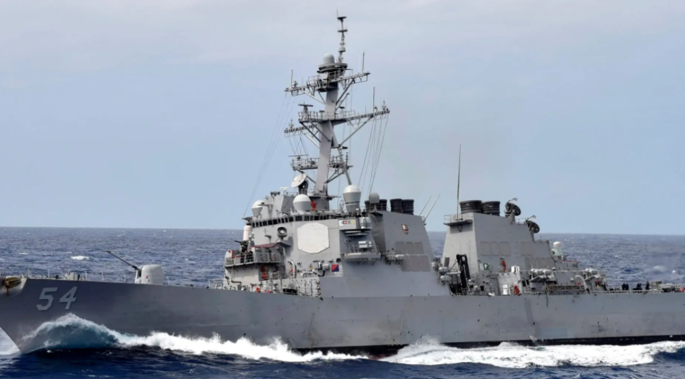 外媒称美舰正在穿越台湾海峡,国际视角下的观察与解析,外媒观察,美国军舰穿越台湾海峡背后的国际视角解析