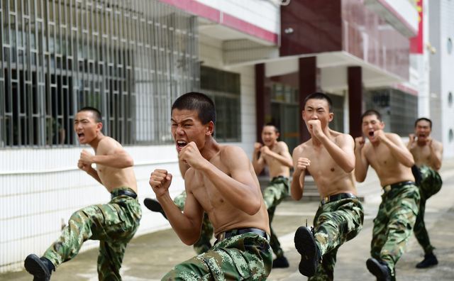 新兵入伍训练,挑战与成长之路,新兵入伍训练,挑战与成长之旅