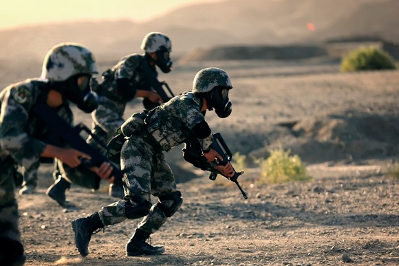 十四军防化团,英勇无畏的先锋力量,十四军防化团,先锋力量的英勇展现