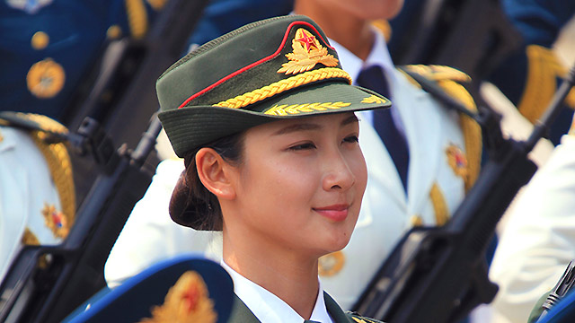 中国人民解放军仪仗队女兵高远，新时代的女英雄风采，中国人民解放军仪仗队女兵高远，新时代女英雄风采展现