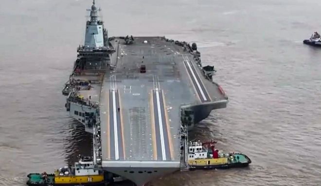 弹射型航母,现代海军力量的核心支柱,弹射型航母,现代海军力量的核心支柱力量