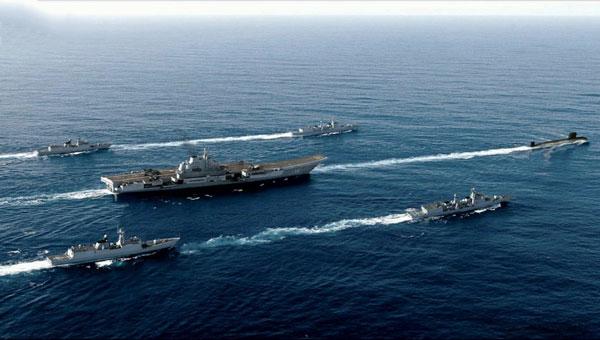 中国海军石家庄号导弹驱逐舰,捍卫海洋,展现大国力量,中国海军石家庄号导弹驱逐舰,捍卫海洋,彰显大国实力