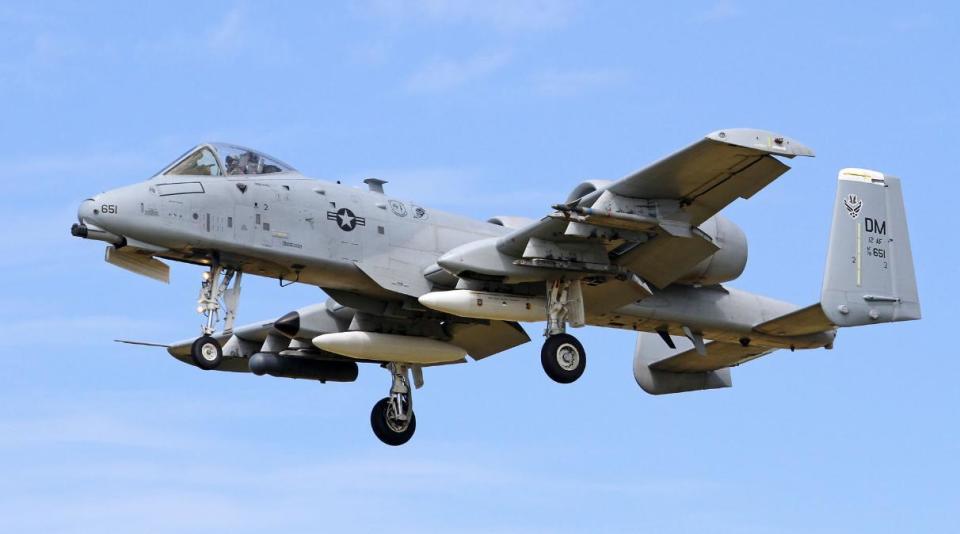 美国A-10攻击机，空中力量的锐利之矛，美国A-10攻击机，空中力量的锐利矛头