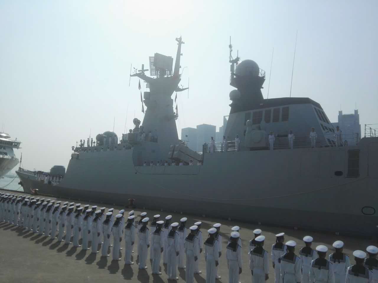 海军六安舰入列,新时代的海洋强国战略的重要里程碑,海军六安舰入列,海洋强国战略的重要里程碑