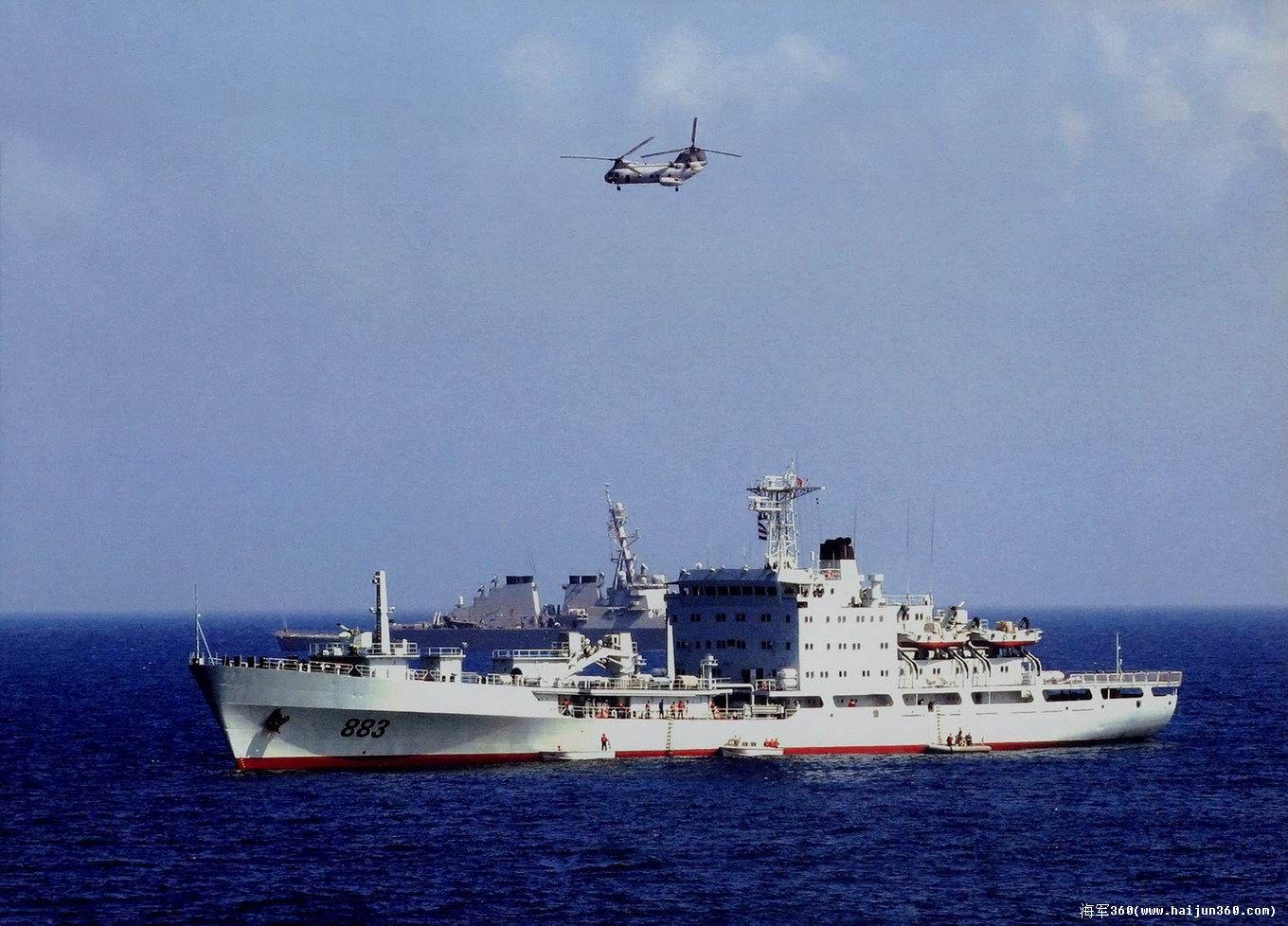 揭秘中国海军的巨无霸,883阳澄湖号综合补给舰,揭秘中国海军巨无霸,阳澄湖号综合补给舰的传奇之旅