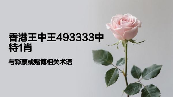 探寻王中王平背后的故事,与特一肖的交汇,探寻王中王平与特一肖的交汇,背后的故事揭秘