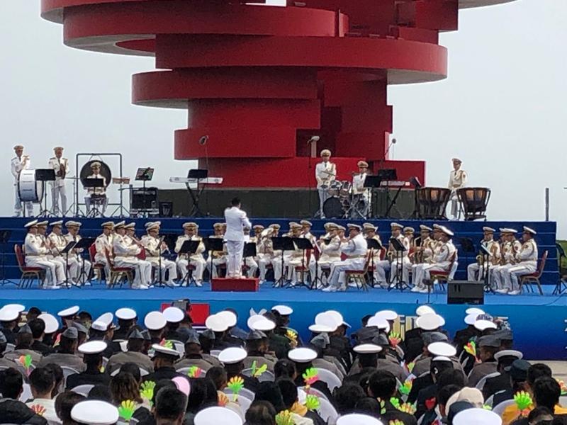 人民海军70周年庆典