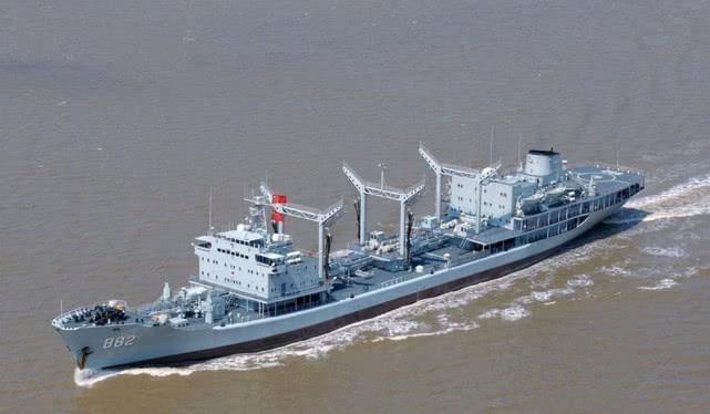 探索中国海军的蓝色动脉——718型补给舰,中国海军的蓝色动脉,揭秘718型补给舰的神秘面纱