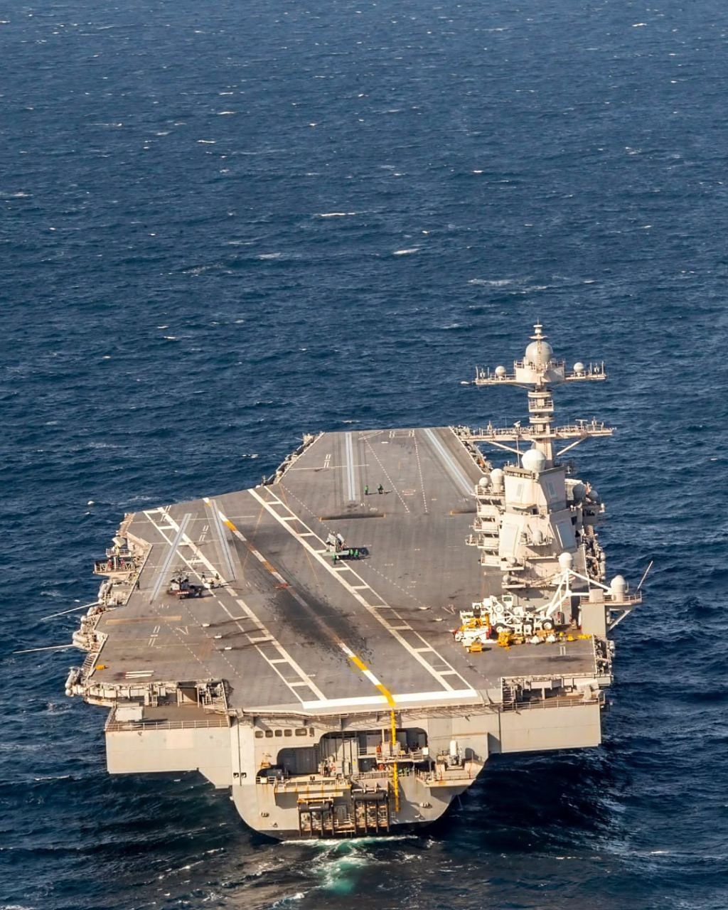 福特号航空母舰,21世纪美军海上打击的中坚力量,福特号航空母舰,美军海上打击的中坚力量