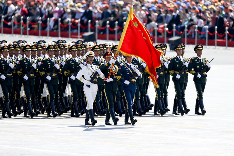 阅兵各方队,展现国家力量与荣耀,阅兵各方队展示国家力量与荣耀风采