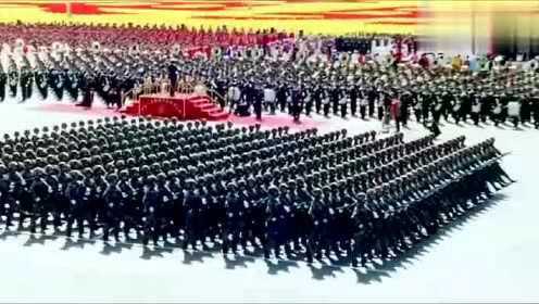 大典阅兵,一师之威,四队之风采,大典阅兵,一师展威,四队显风采