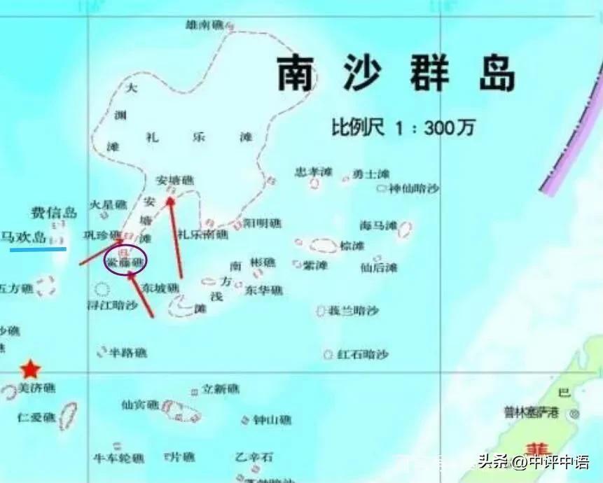 南海位置图，揭示中国南海的地理概况及其重要性，南海地理概况与重要性揭秘，中国南海位置图解析