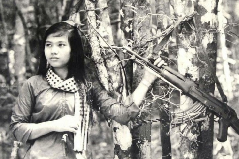 打越南战争中的中国女兵,英勇无畏,铸就辉煌历史,中国女兵在越南战争中的英勇无畏,铸就辉煌历史传奇