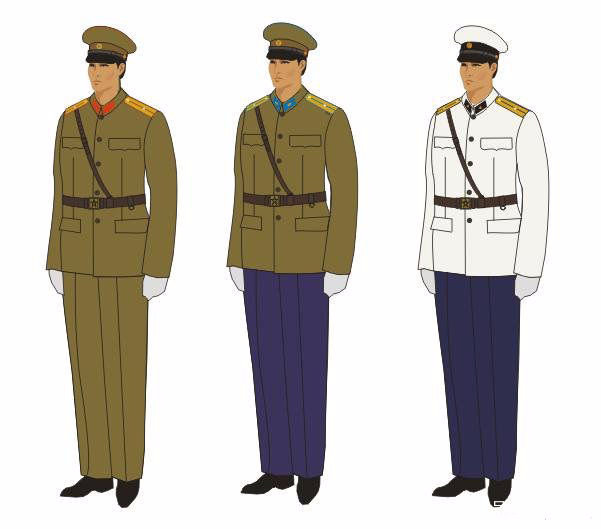 中国不同时期的军装，中国不同时期的军装变迁史