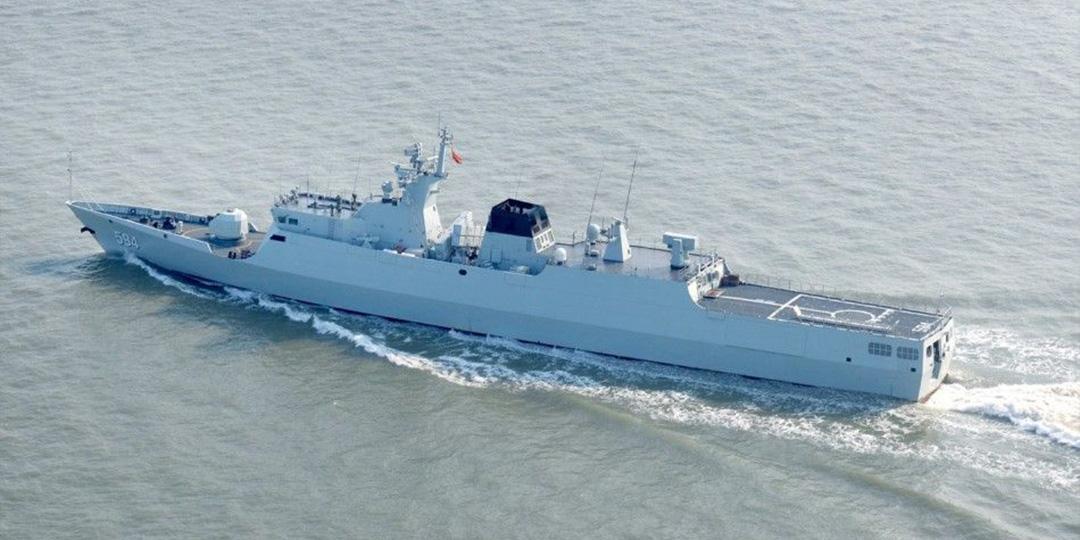 中国056型护卫舰采用综合热成像系统升温，护卫海域安全，中国056型护卫舰综合热成像系统升级，护卫海域安全