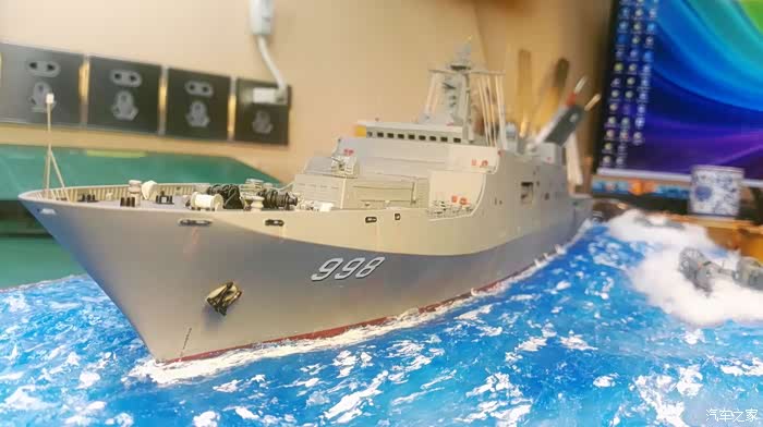 昆仑山号登陆舰模型制作,探索与精工的艺术,昆仑山号登陆舰模型制作,探索精工艺术之旅