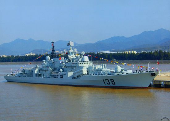 揭秘中国海军的骄傲——138号驱逐舰,揭秘中国海军的骄傲,揭秘中国海军旗舰138号驱逐舰的神秘面纱