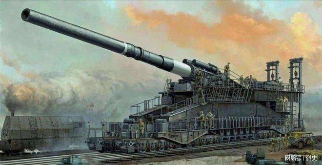 古斯塔夫巨炮解说,历史上的巨炮传奇,古斯塔夫巨炮传奇,历史上的巨炮大观