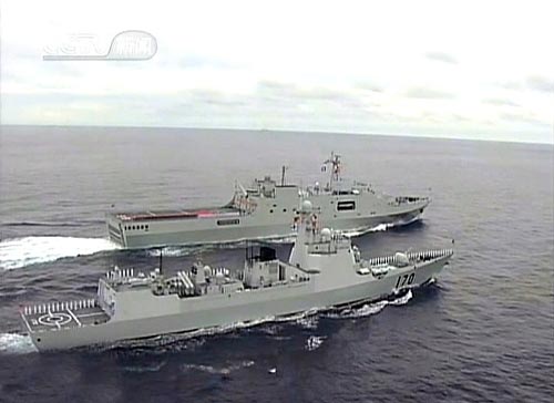 昆仑号驱逐舰，中国海军的新锐力量，昆仑号驱逐舰，中国海军的新锐力量展示