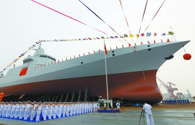 揭秘中国海军新利器,官方证实下的055型驱逐舰,揭秘中国海军新利器,官方证实下的055型驱逐舰战力解析