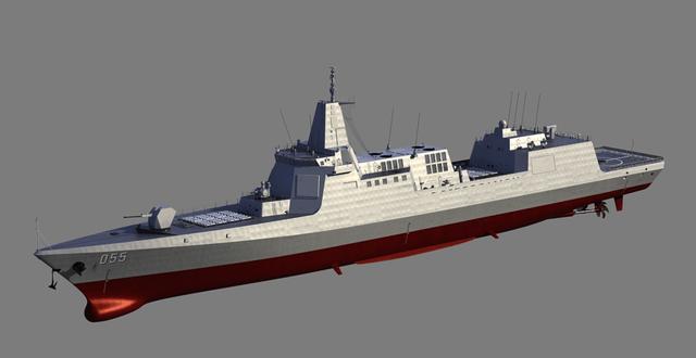 一步一步画055型驱逐舰,揭秘,如何一步步绘制中国海军的骄傲——055型驱逐舰的壮丽画卷