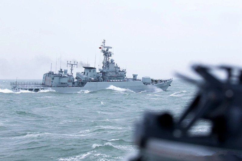 揭秘中国海军的骄傲，566舰高清图片展示，中国海军骄傲之典范，566舰高清图片展示揭秘