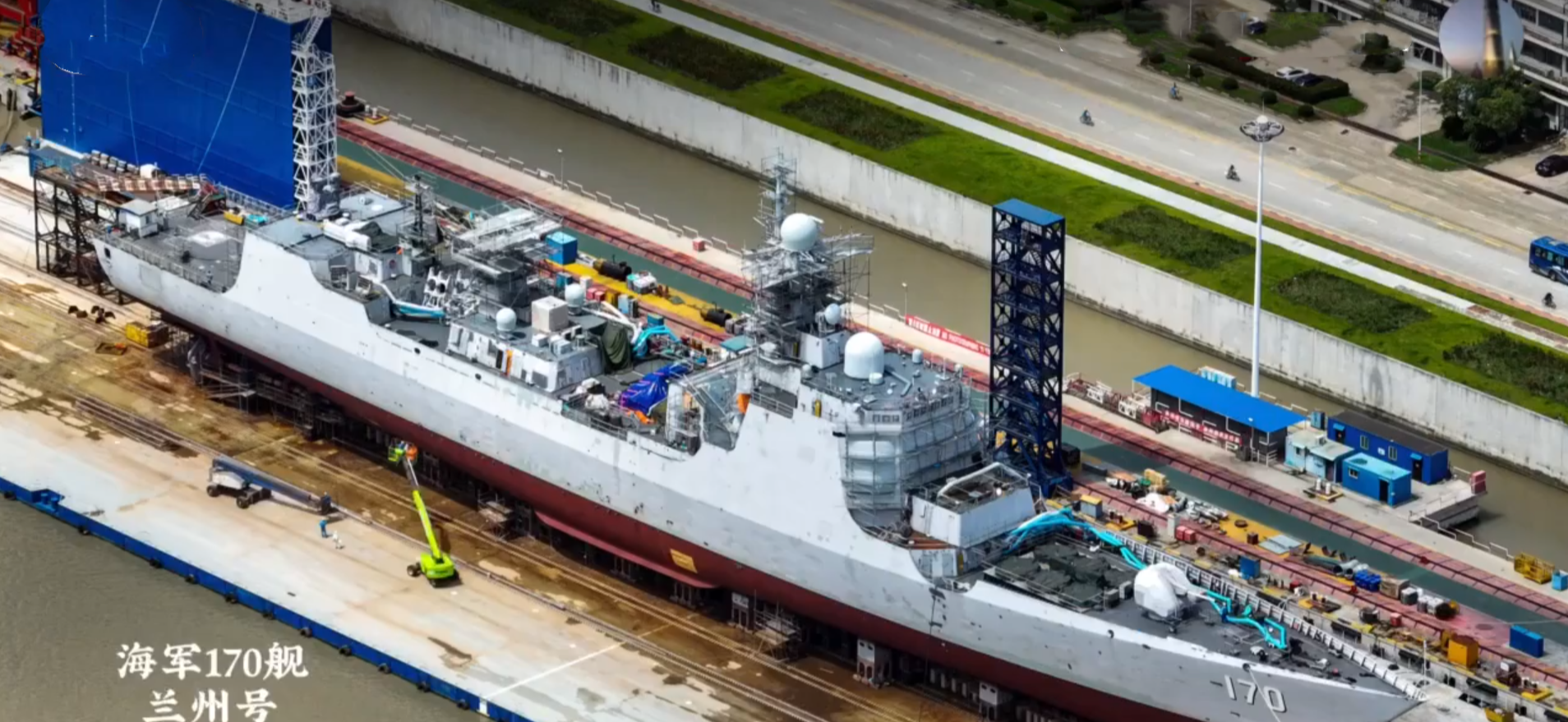 中国海军新篇章,052C驱逐舰的改装启程,中国海军新篇章,052C驱逐舰改装启航
