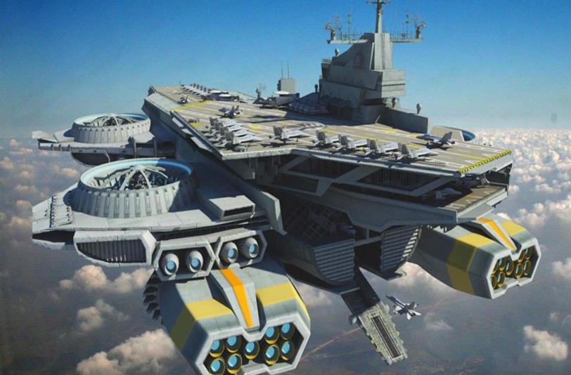 宇宙航天母舰,探索星际的先锋,星际先锋,宇宙航天母舰探索未知宇宙