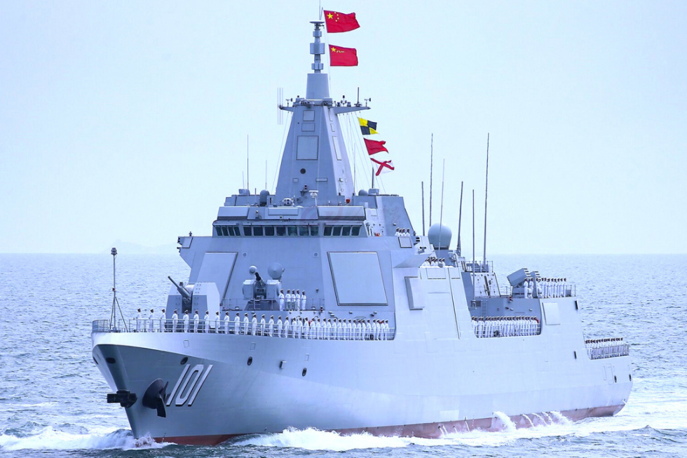 探索与创造，055型驱逐舰乐高模型，探索与创造，055型驱逐舰乐高模型展示