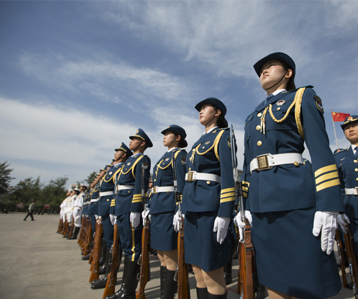中国人民解放军仪仗队女兵训练视频,展现坚韧与荣耀,中国人民解放军仪仗队女兵训练,坚韧与荣耀的展现