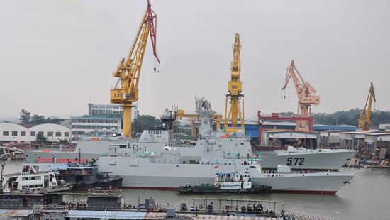 黄埔造船厂与海军793舰,历史与荣耀的交织,黄埔造船厂与海军793舰,历史荣耀的交织时刻