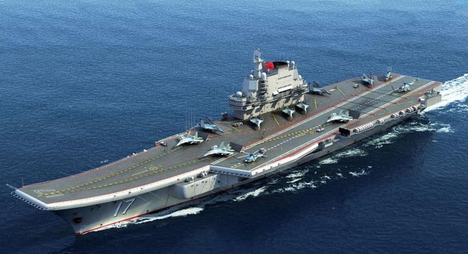 山东舰航母下水时间揭秘,中国海军建设的里程碑事件,山东舰航母下水时间揭秘,中国海军建设的重要里程碑事件