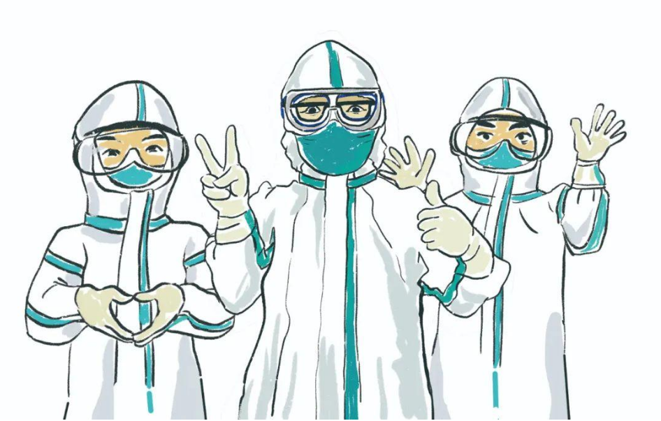 医护人员漫画版图片，展现英雄形象的独特方式，医护人员英雄形象独特展现，漫画版图片欣赏