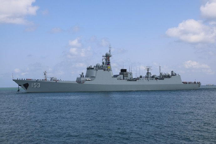 英国海军的骄傲,052C型导弹驱逐舰,英国海军骄傲,052C型导弹驱逐舰风采展示