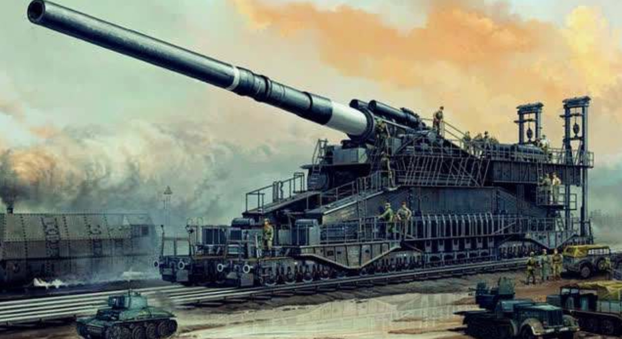 古斯塔夫巨炮与坦克世界中的战争艺术,古斯塔夫巨炮与战争艺术在坦克世界中的展现